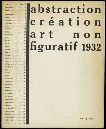 Abstraction-Creation: 1-1932