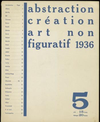 Abstraction-Creation: 5-1936