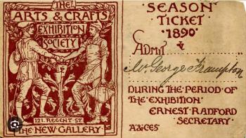 Arts & Crafts Exhibition Society Season Ticket