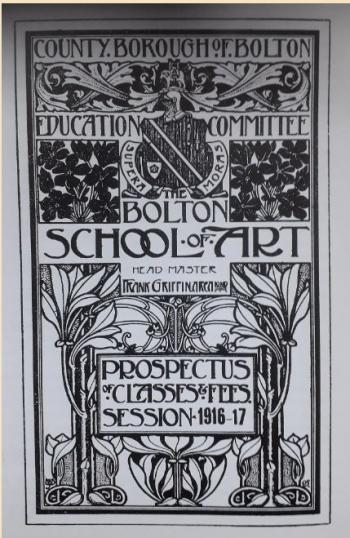 Bolton Art School: Prospectus, 1916-1917