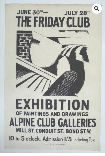 Friday Club: Poster 1918