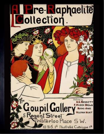 Goupil Gallery Poster Goupil Gallery Poster