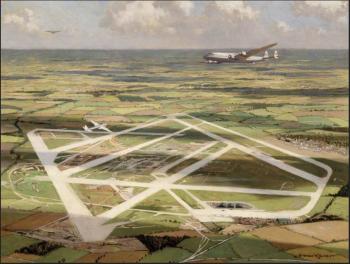 Guild of Aviation Artists: Heathrow From The Air Guild of Aviation Artists: Heathrow From The Air