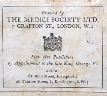 Medici Society: Label