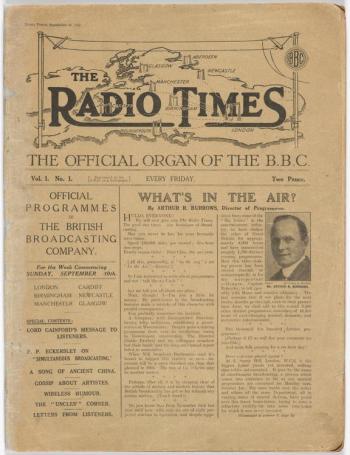 Radio Times: 1st Edition