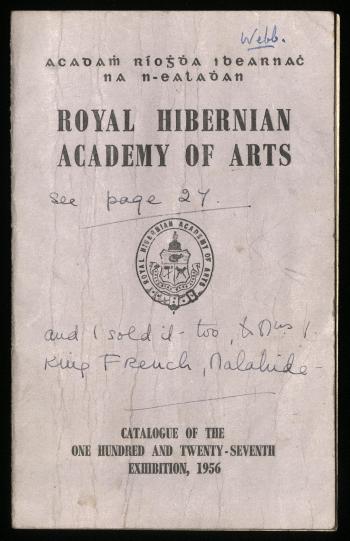 Royal Hibernian Academy: Catalogue