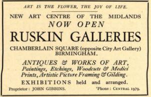 Ruskin Galleries: Artwork  Volume 1 Issue: 4  May - August 1925