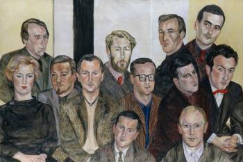 Situation Group:  Portrait of Artists represented by Sylvia Sleigh.
